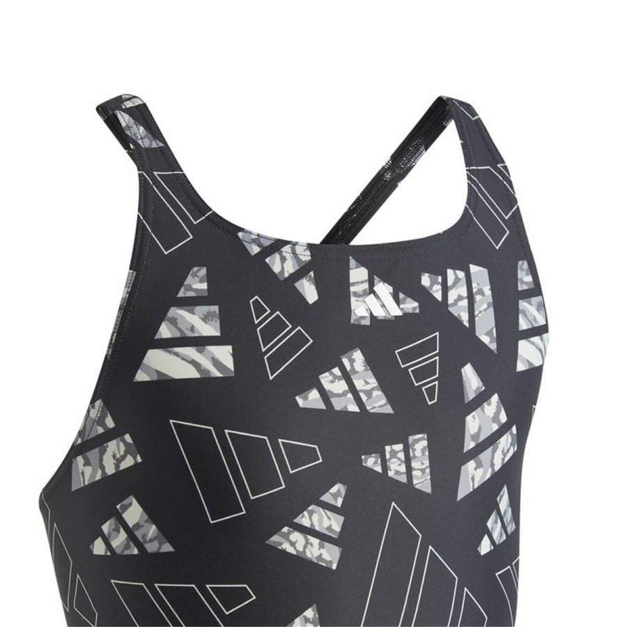 Badedragt til piger Adidas Aop Bars Suit Gr #3