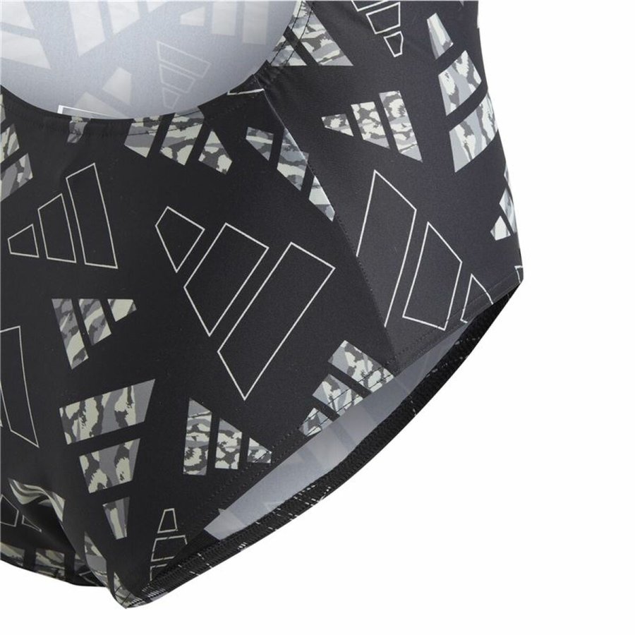 Badedragt til piger Adidas Aop Bars Suit Gr #4