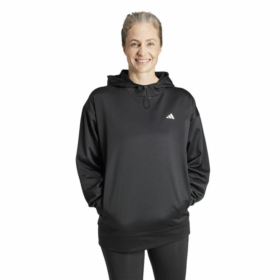 Httetrje til Kvinde Adidas Game and go Hoodie Mujer Sort #2