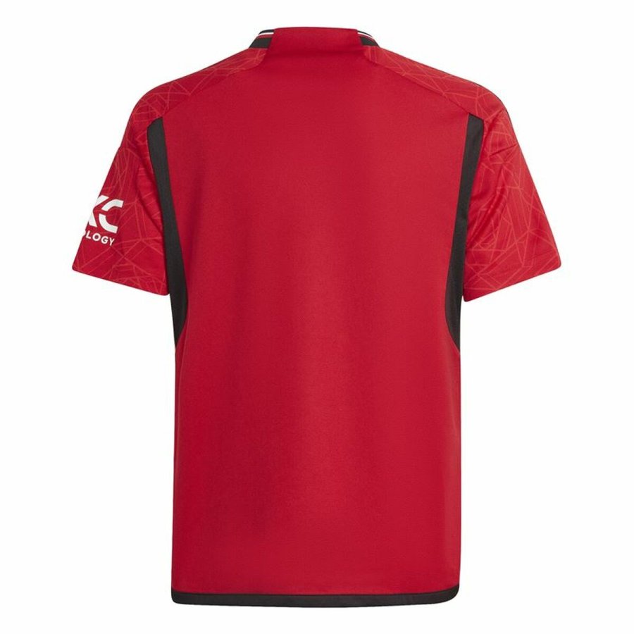 Kortrmet fodboldtrje til brn Adidas Manchester (7-8 r) #2