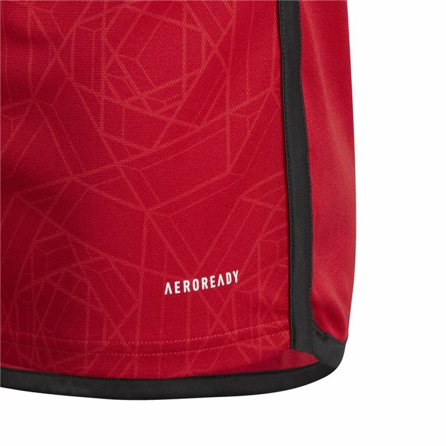 Kortrmet fodboldtrje til brn Adidas Manchester (7-8 r) #3