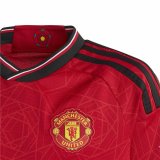 Kortrmet fodboldtrje til brn Adidas Manchester (7-8 r) #4