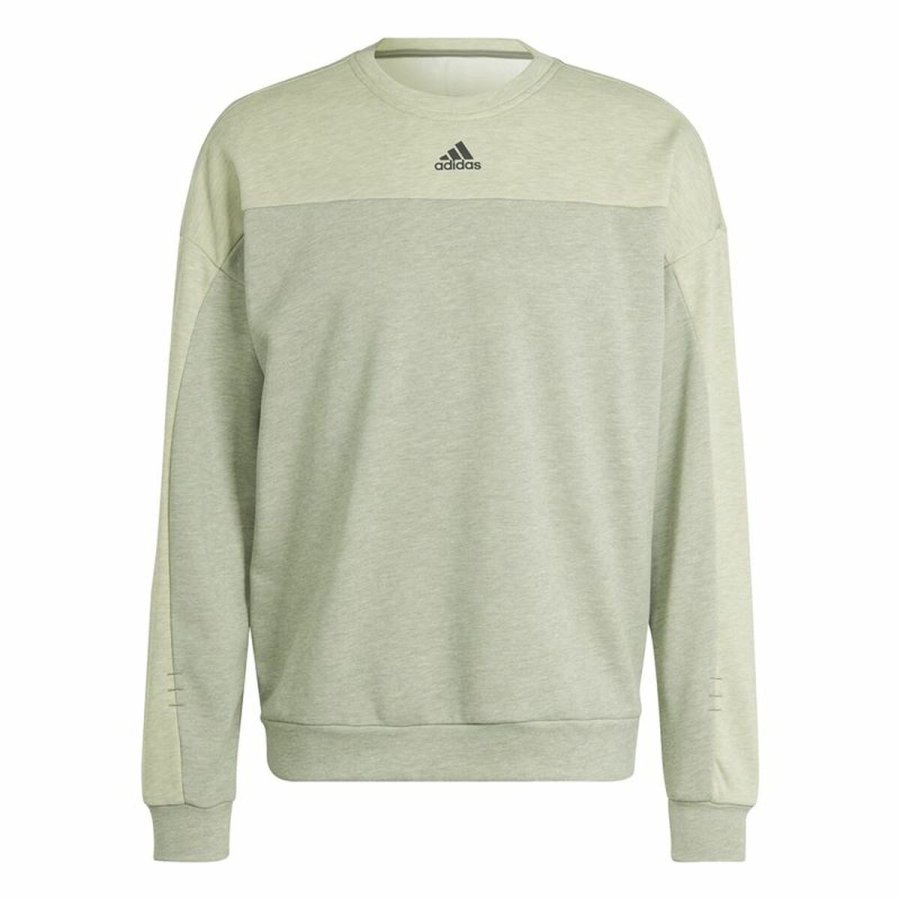 Sweaters uden Htte til Mnd Adidas Mel Crw Beige #1
