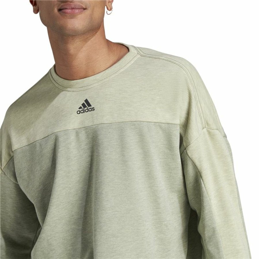 Sweaters uden Htte til Mnd Adidas Mel Crw Beige #4