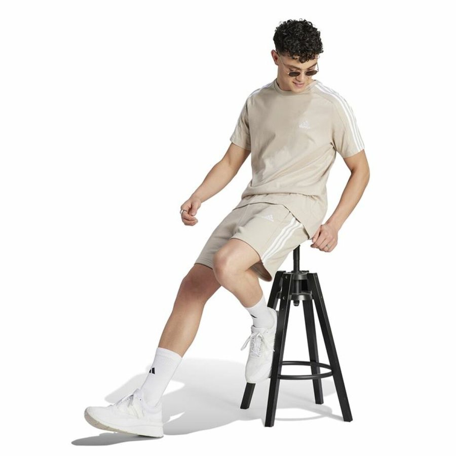 T-shirt Adidas 3S Sj Beige #5