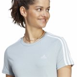 Kortrmet T-shirt til Kvinder Adidas 3S (S) #5
