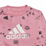 Trningsdragt til brn Adidas I Bluv Q3 Cset Laksefarvet #1