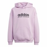 Sweatshirt med htte til piger Adidas All Szn Hd Pink #1