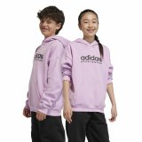 Sweatshirt med htte til piger Adidas All Szn Hd Pink #3
