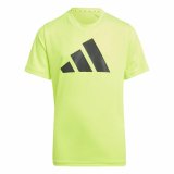 Brne Kortrmet T-shirt Adidas U Tr-Es Logo Gul #1