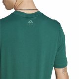 Kortrmet T-shirt til Mnd Adidas Linear Sj Oliven S #5