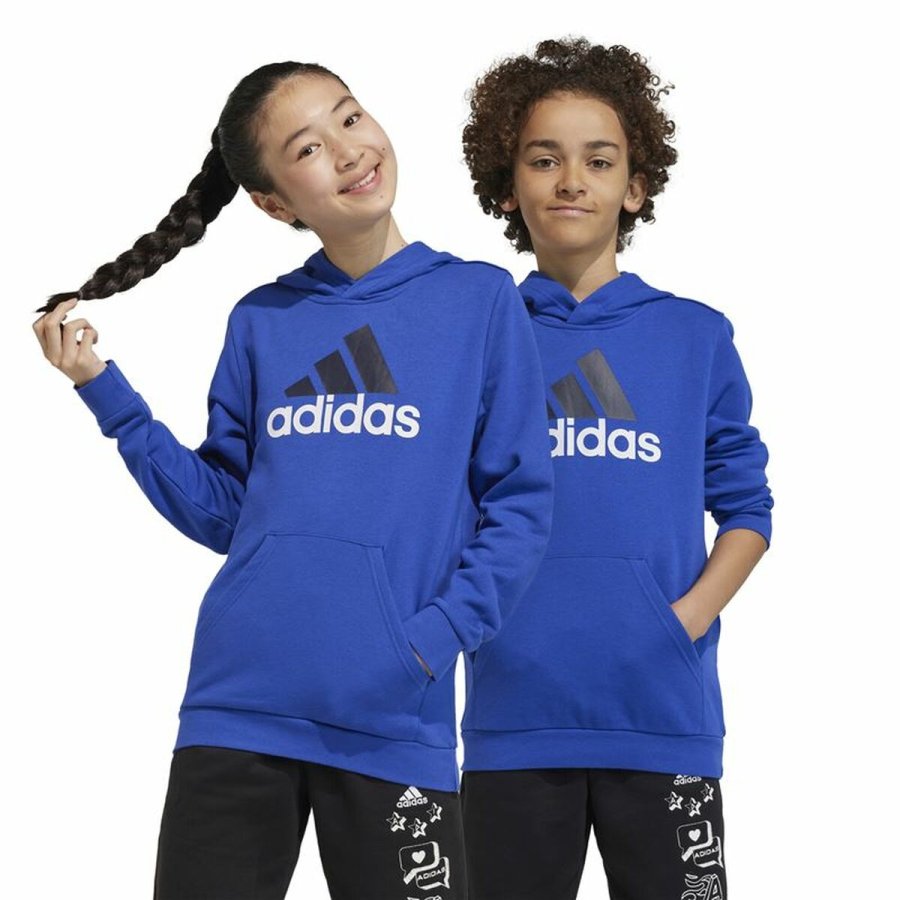Sweatshirt til B�rn Adidas U Bl 2 Bl� #4