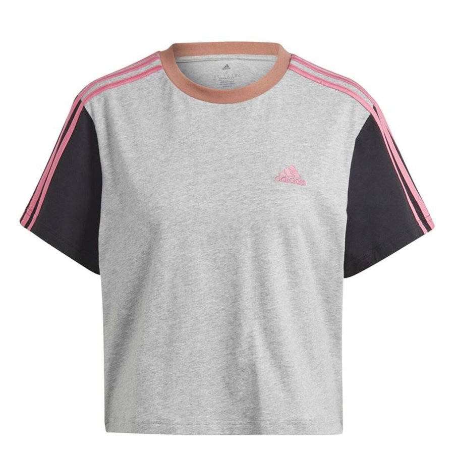 Kortrmet T-shirt til Kvinder Adidas 3S Cr Gr #1