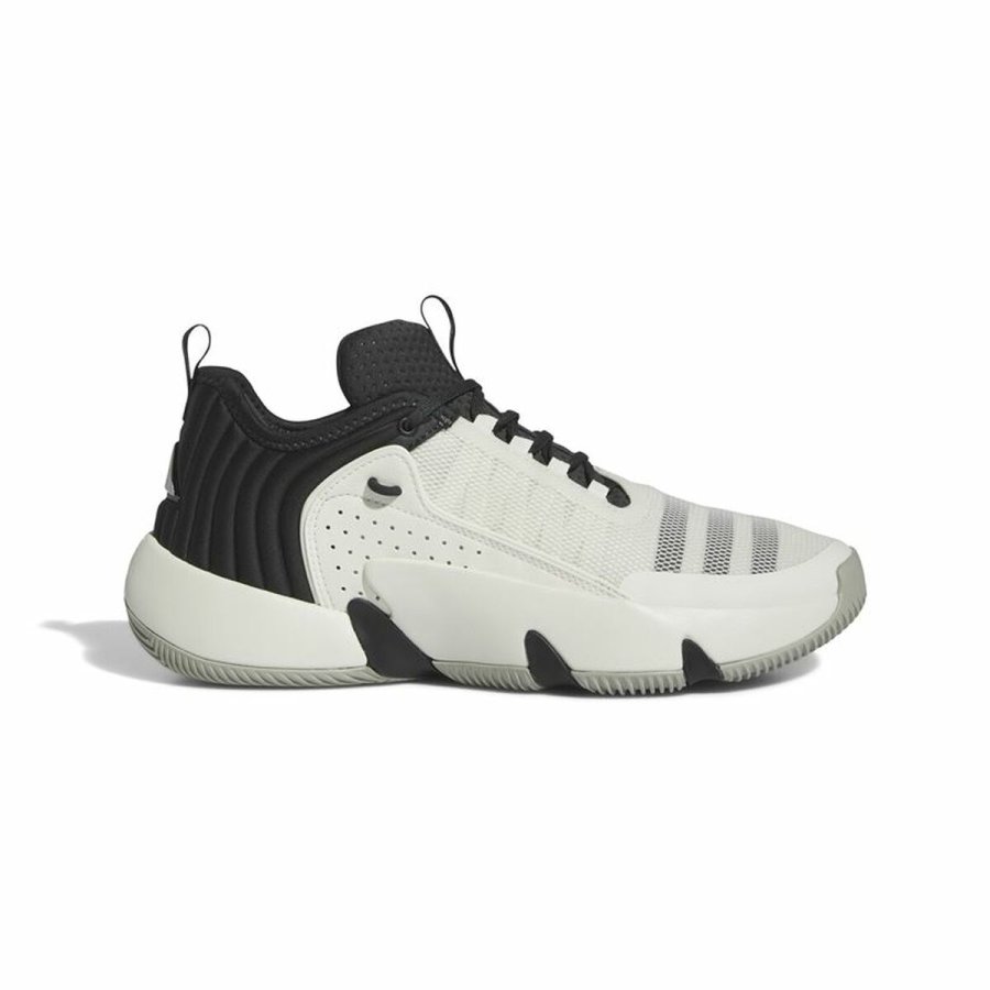 Basketballsko til voksne Adidas Trae Unlimited Hvid Sort #1