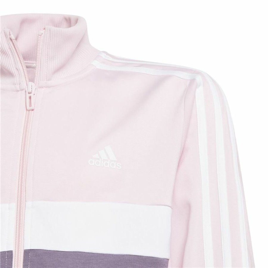 Tr�ningsdragt til b�rn Adidas U 3S Tiberio Pink 2 Dele #6