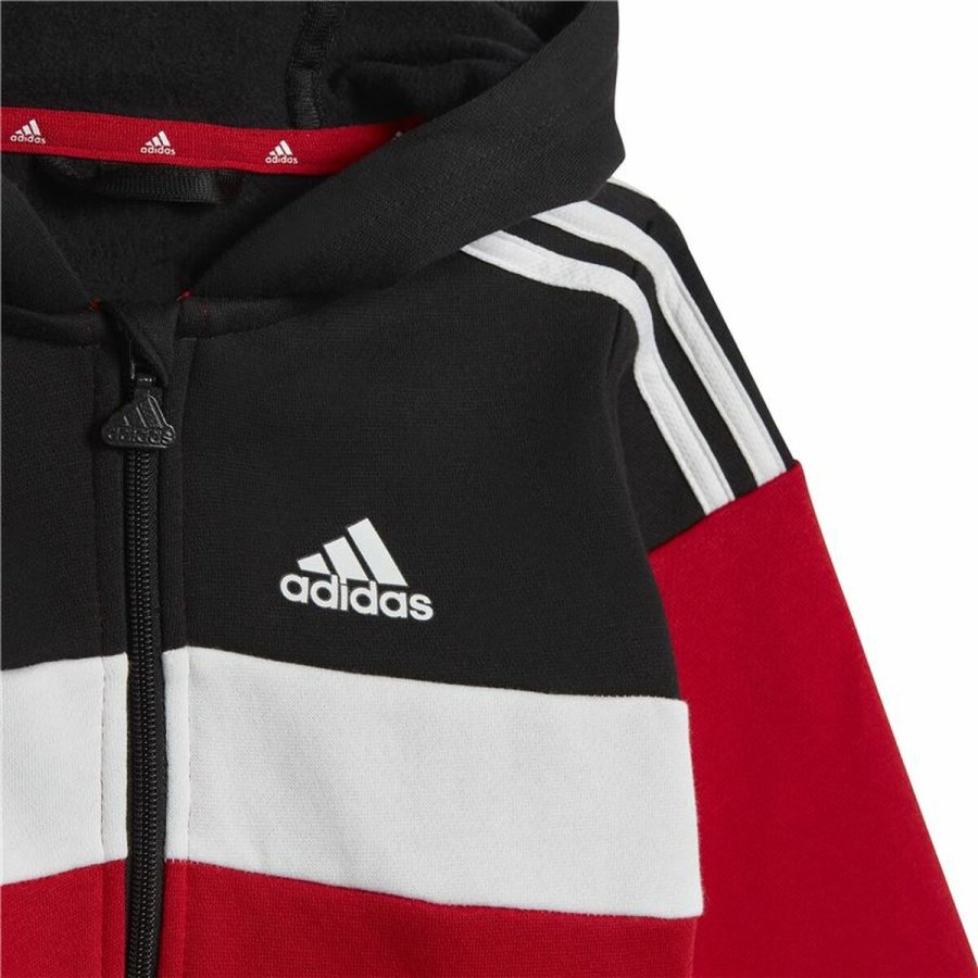 Trningsdragt til brn Adidas I 3S Tib Fl Ts Rd #2