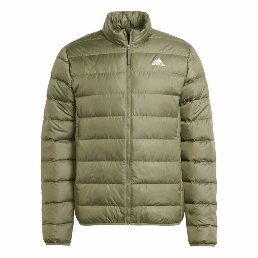 Sport Jakke til Mnd Adidas Essentials Lite Down Grn #1
