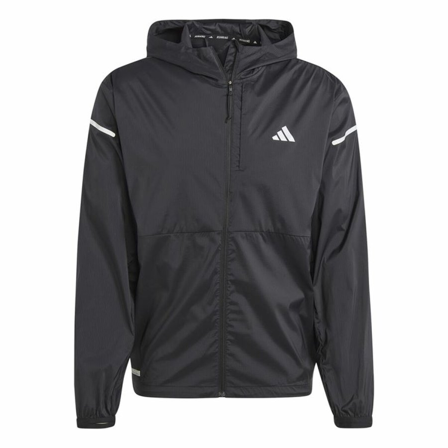 Sport Jakke til Mnd Adidas Ultimate Sort #1