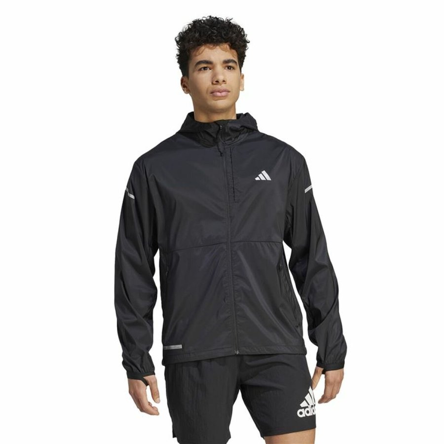 Sport Jakke til Mnd Adidas Ultimate Sort #2