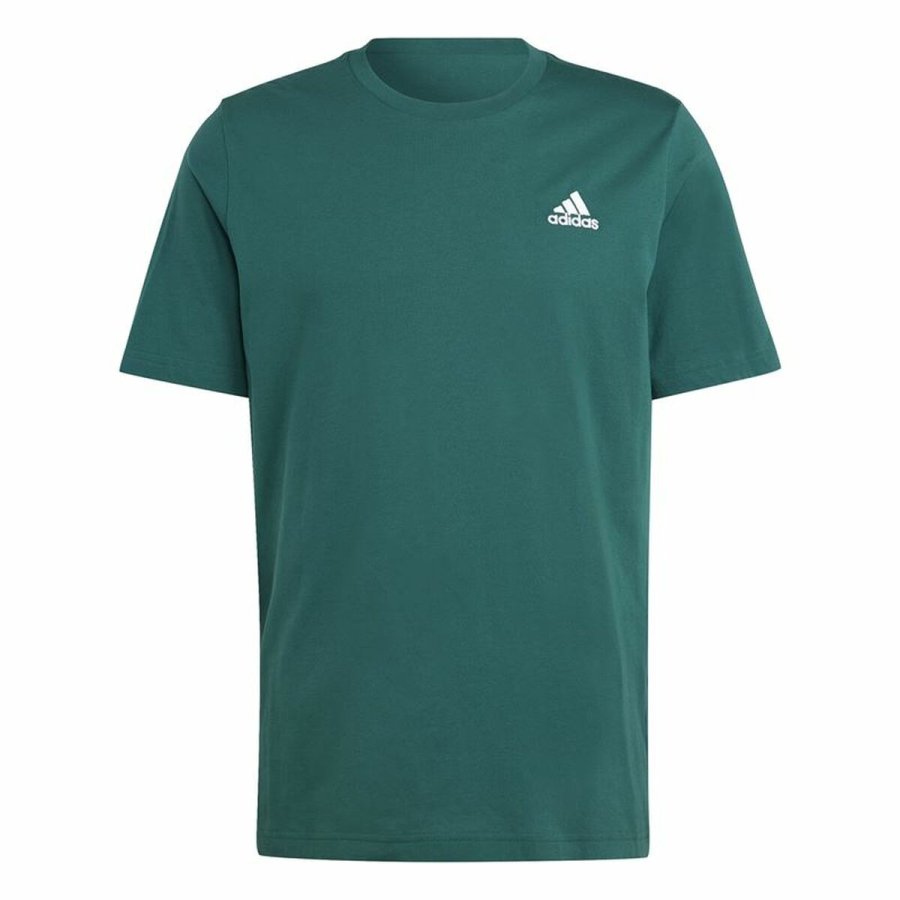 Kortrmet T-shirt til Mnd Adidas Sl Sj Grn #1