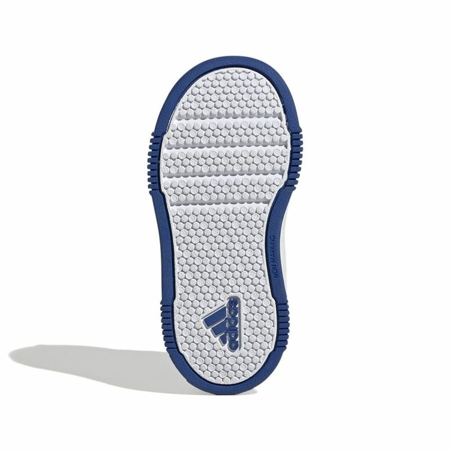 Sportssko til baby Adidas Tensaur Hook And Loop Hvid #3