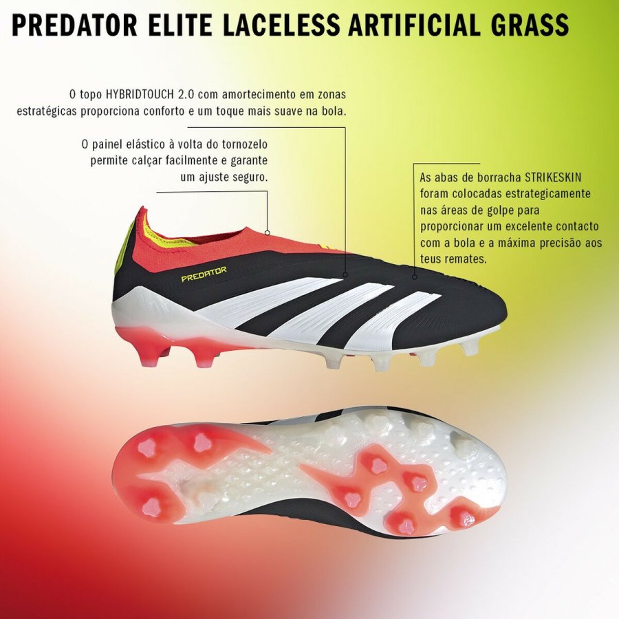 Voksen fodboldstvler Adidas Predator Elite 24+ Ag Sort #3