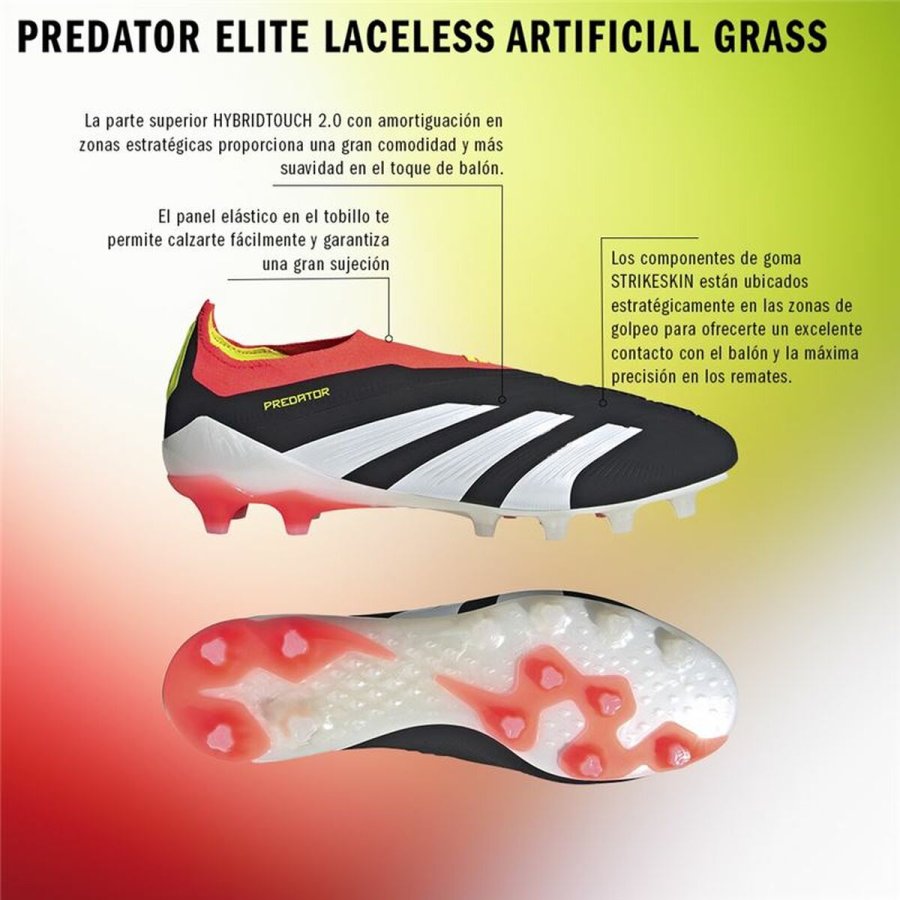 Voksen fodboldstvler Adidas Predator Elite 24+ Ag Sort #4