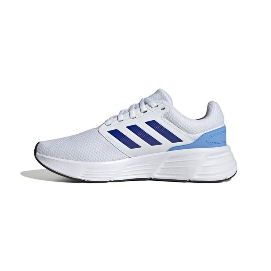 L�besko til voksne Adidas Galaxy 6 Bl� Hvid #2