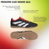 Indendrs fodboldstvler til voksne Adidas Sala Predator Club In Sort #4