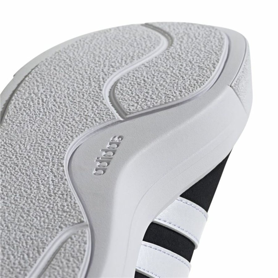 Sportssneakers til damer Adidas Court Platform Suede Sort #7