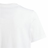 Kortrmet T-shirt til Brn Adidas B Camo Lin Hvid #3