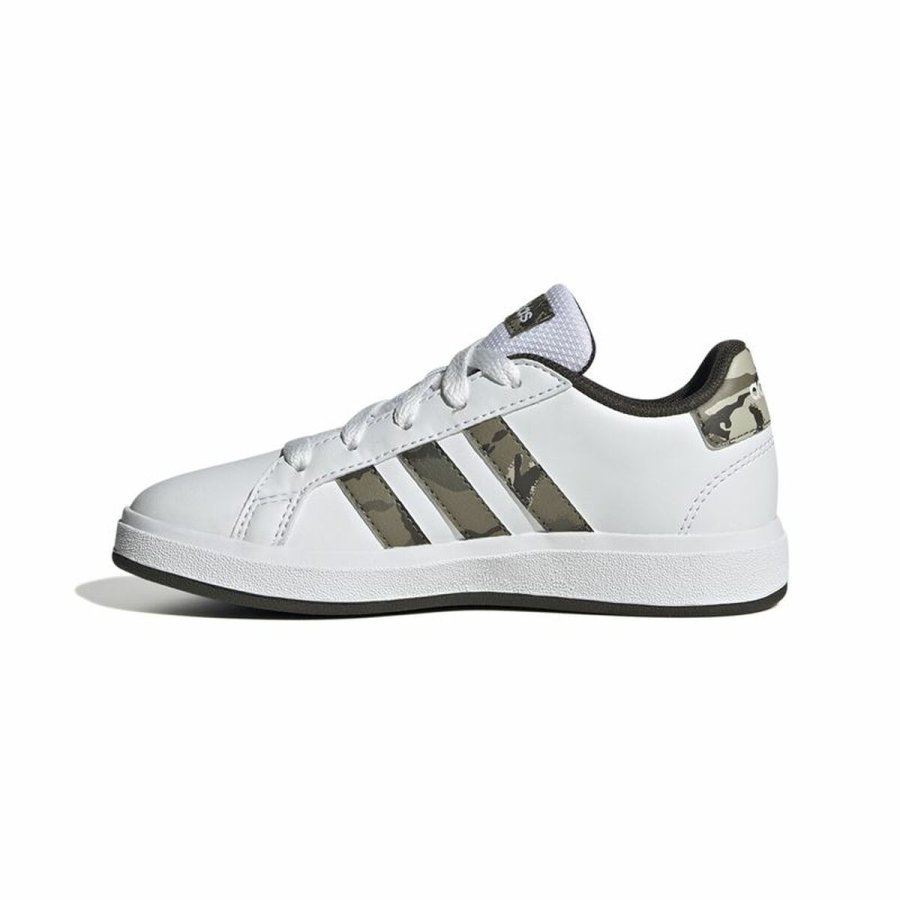 Sportssko til brn Adidas Grand Court 2.0 K Hvid #2
