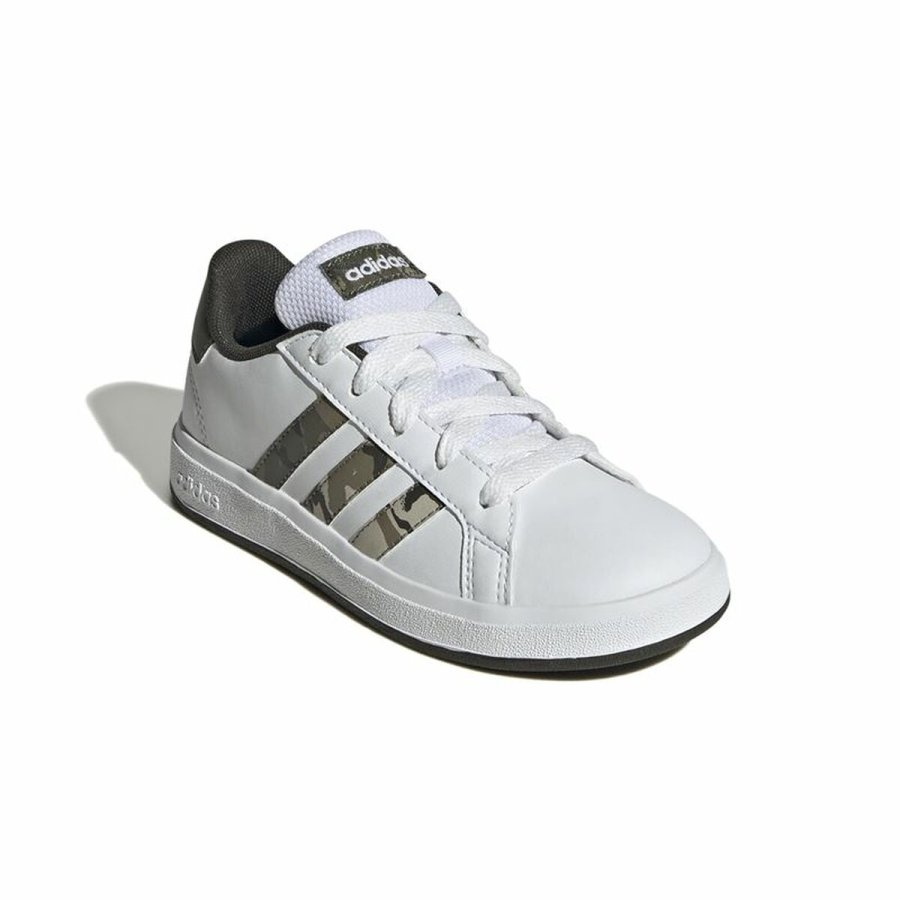 Sportssko til brn Adidas Grand Court 2.0 K Hvid #5