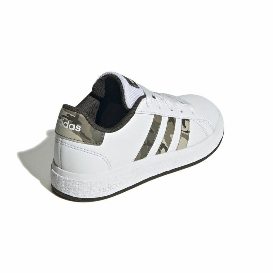 Sportssko til brn Adidas Grand Court 2.0 K Hvid #6