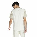 Kort�rmet T-shirt til M�nd Adidas Big Logo Single Beige #5