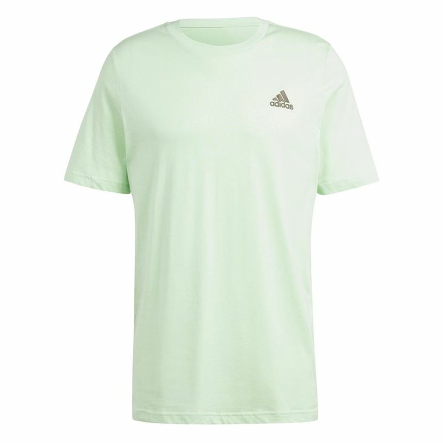 Kortrmet T-shirt til Mnd Adidas adidas Sl Grn #1