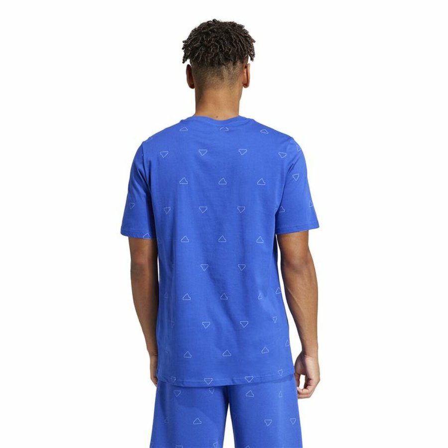 Kortrmet T-shirt til Mnd Adidas Essentials Monogram #3