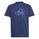 Kortrmet T-shirt til Mnd Adidas Essentials Uni Train Bl #1