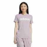 Kortrmet T-shirt til Kvinder Adidas Linear (XS) #2