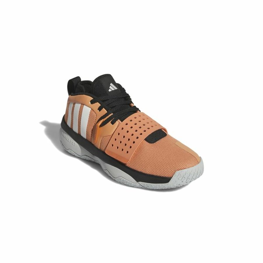 Basketballsko til voksne Adidas Dame 8 Extply Kobber #5
