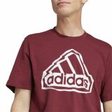Kortrmet T-shirt til Mnd Adidas Fld Bos Brun Rdbrun #5