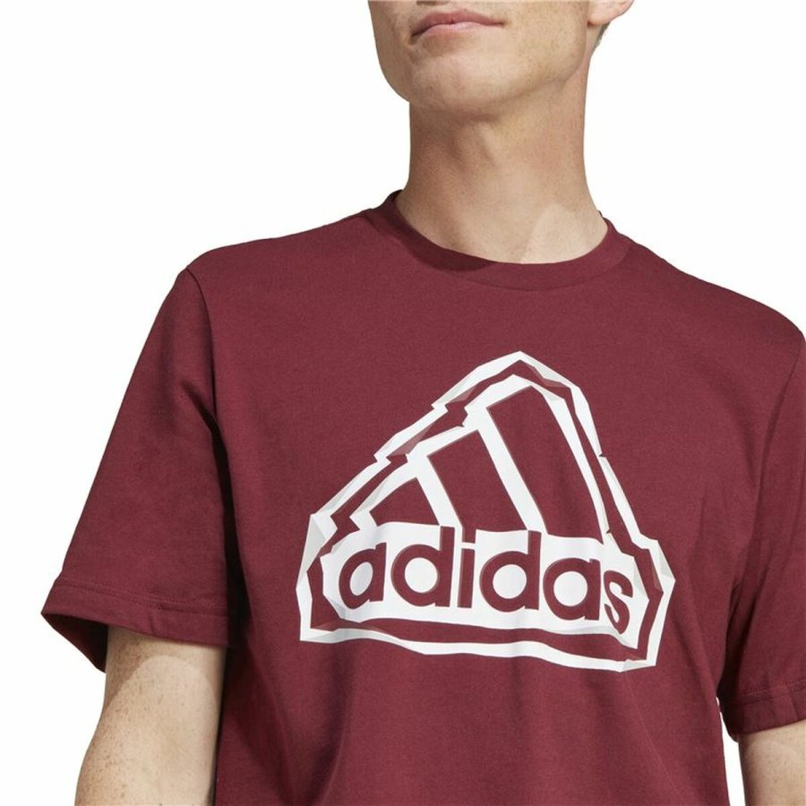 Kortrmet T-shirt til Mnd Adidas Fld Bos Brun Rdbrun #5