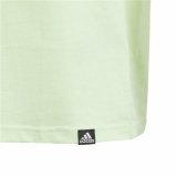 Kortrmet T-shirt Adidas Table Illustrated Lysegrn #5