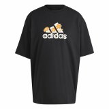 Kortrmet T-shirt til Kvinder Adidas Flower Pack Bos Sort #1