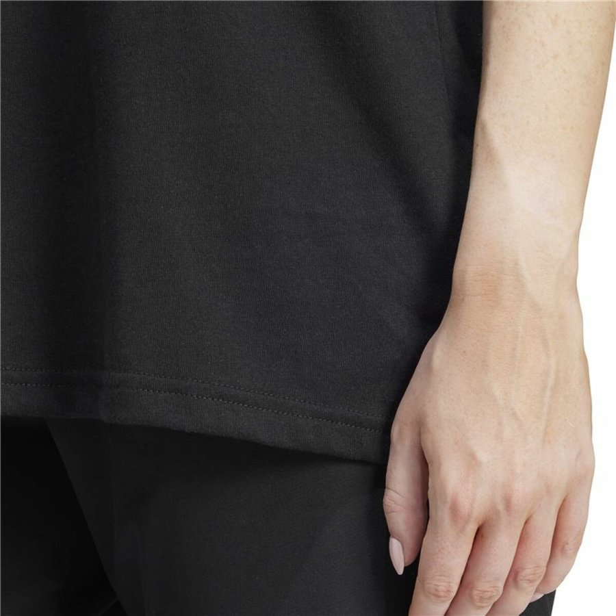 Kortrmet T-shirt til Kvinder Adidas Flower Pack Bos Sort #6