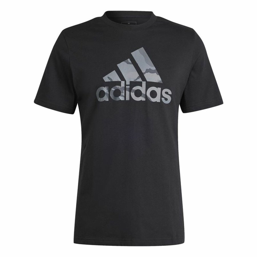 Kortrmet T-shirt til Mnd Adidas Camo G 1 Sort #1