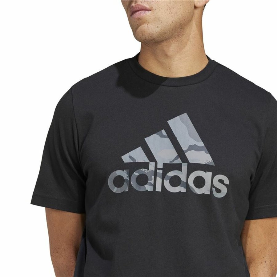 Kortrmet T-shirt til Mnd Adidas Camo G 1 Sort #4