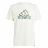 Kort�rmet T-shirt til M�nd Adidas Growth Bos Hvid #2