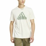 Kort�rmet T-shirt til M�nd Adidas Growth Bos Hvid #4