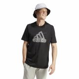 Kort�rmet T-shirt til M�nd Adidas Growth Bos Sort #3